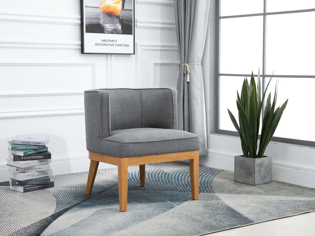 Lucille Armchair- Dark Grey