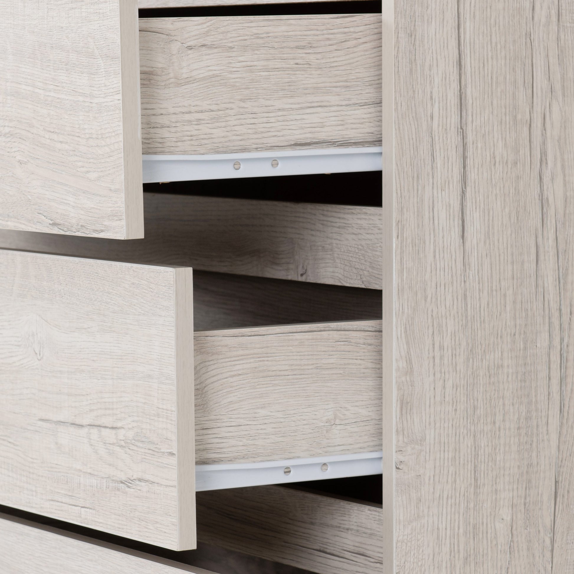 Malvern 3+2 Drawer Chest - Urban Snow