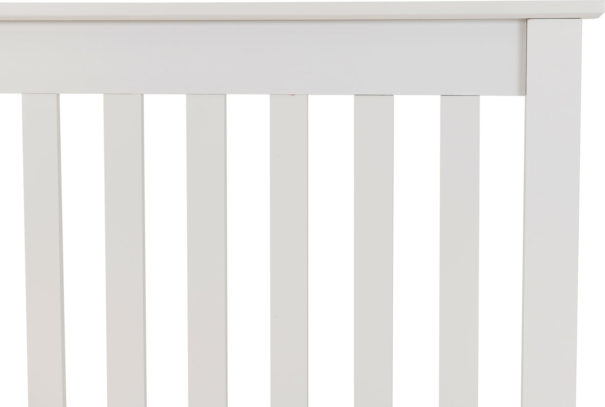 Monaco 4' Bed Low Foot End - White