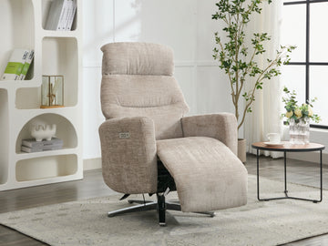 Monique Electric Recliner Armchair - Fossil