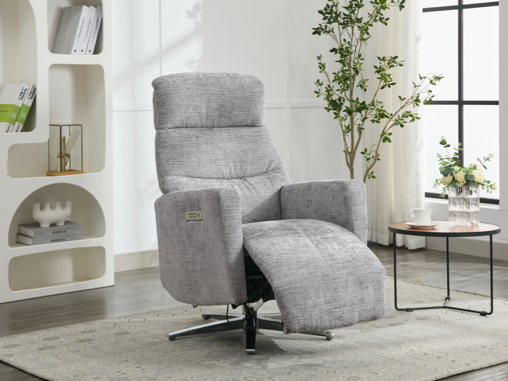 Monique Electric Recliner Armchair - Ash – The Right Buy Store