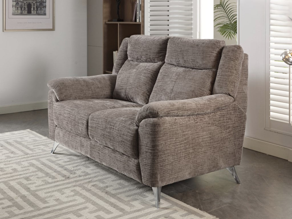 Monroe Fixed 2 Seater Sofa - Stone