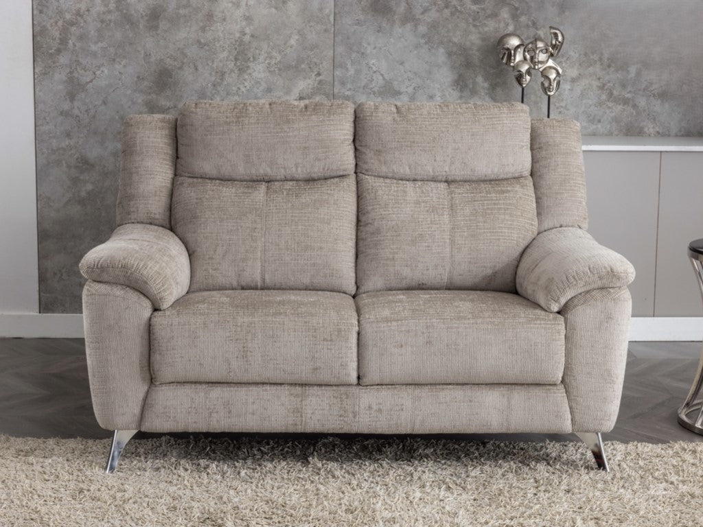 Monroe Fixed 2 Seater Sofa - Fossil