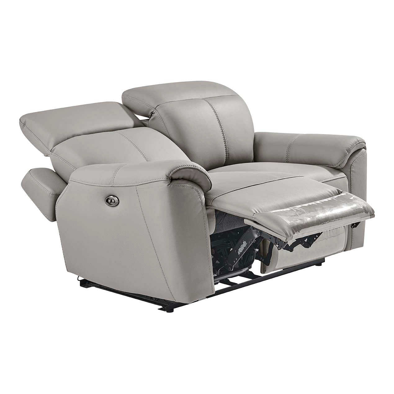 Madrid Electric Recliner Sofa - Charcoal