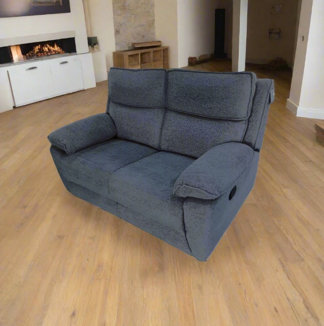 Midtown Recliner Sofas - Dark Grey