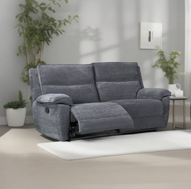 Midtown Recliner Sofas - Dark Grey