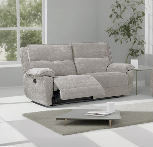 Midtown Recliner Sofas - Light Grey