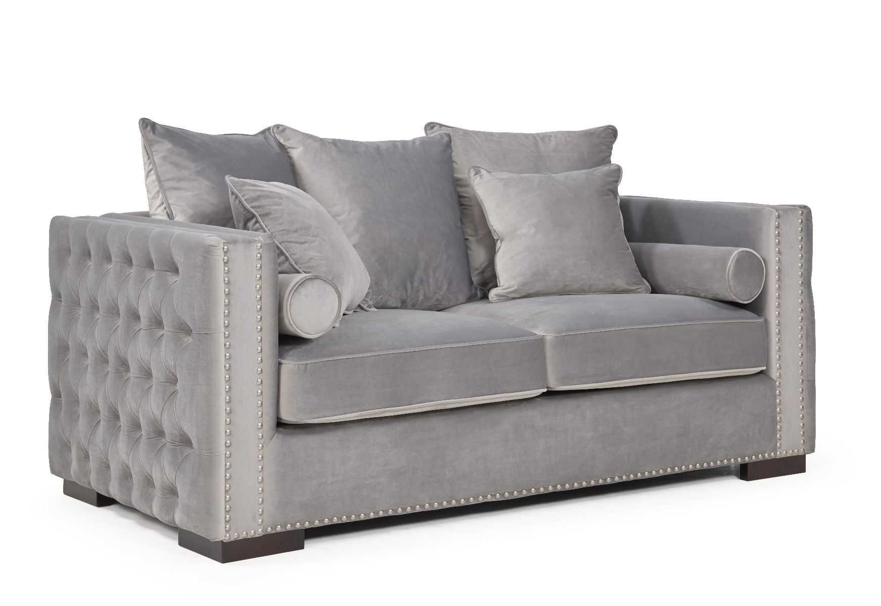 Moscow 2 Seater Sofa - Silver