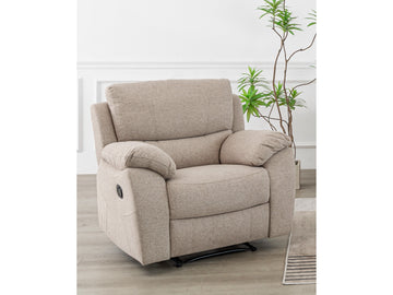 Nordic Recliner Chair- Dune (Fabric)