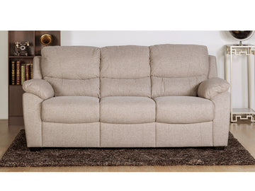 Nordic 3 Seater Fixed Sofa-Dune (Fabric)