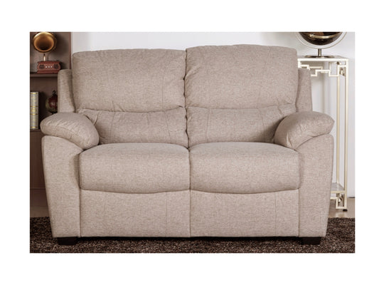 Nordic 2 Seater Fixed Sofa - Dune (Fabric)