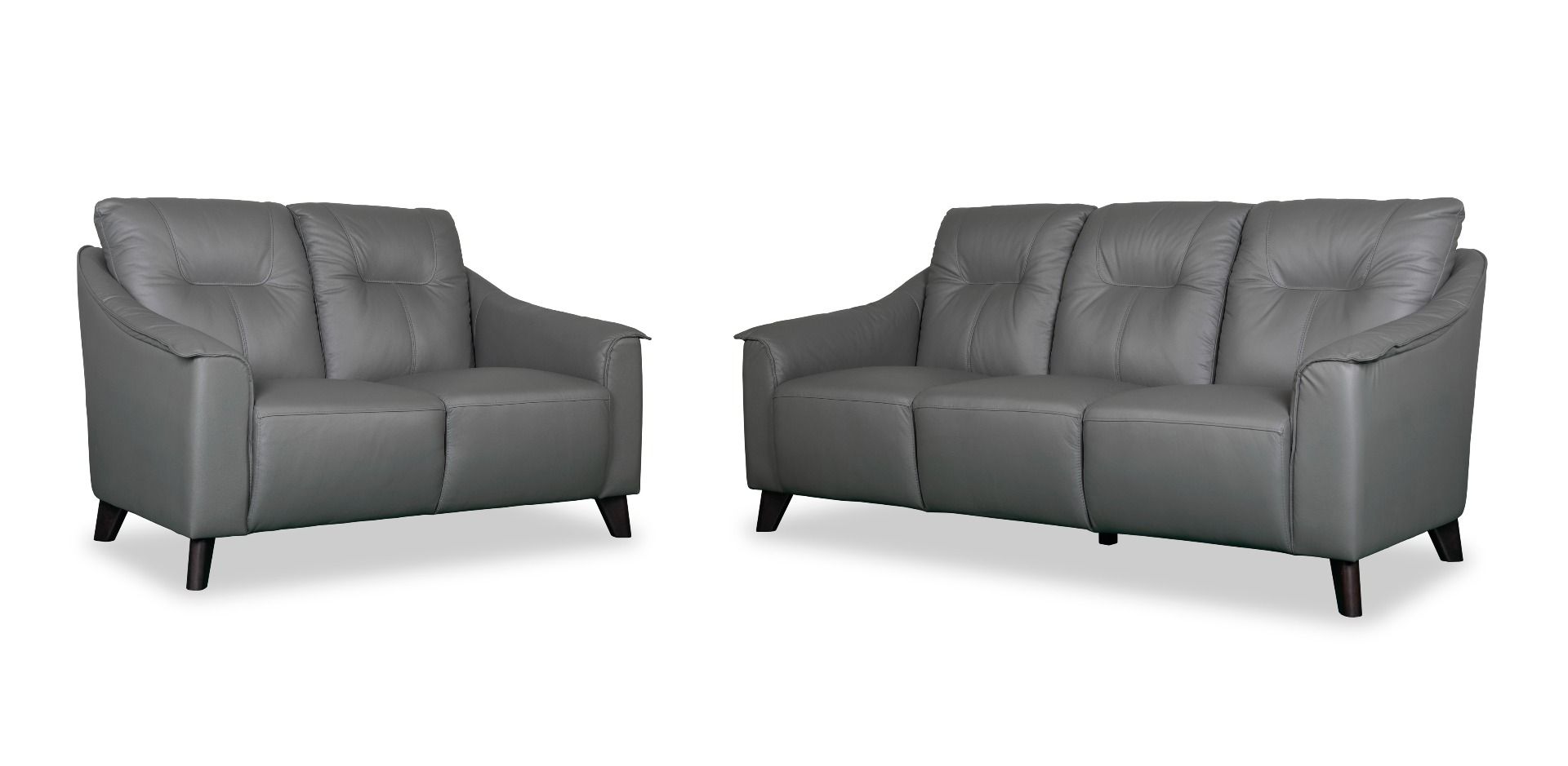 Naples 2 Seater Sofa- Dark Grey