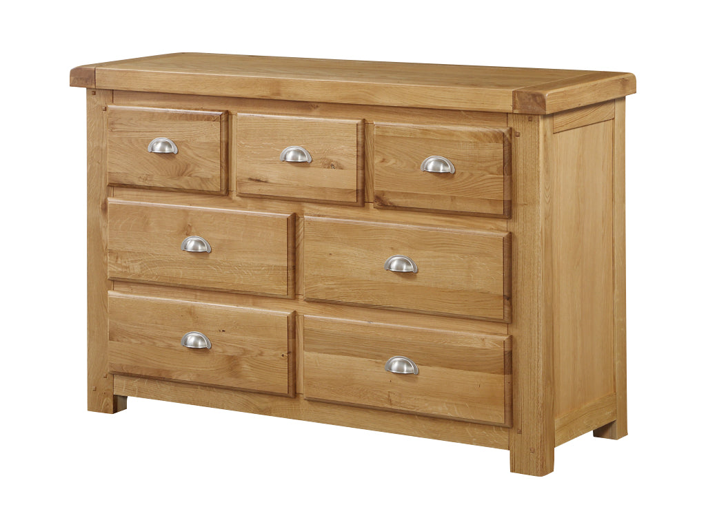 Newbridge 3 over 4 Oak Dresser