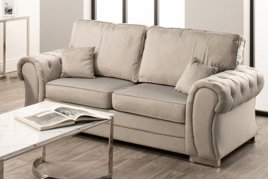 Newburgh 3 Seater Sofa - Light Grey