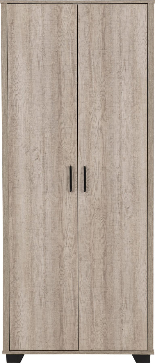 Oliver 2 Door Wardrobe - Light Oak Effect