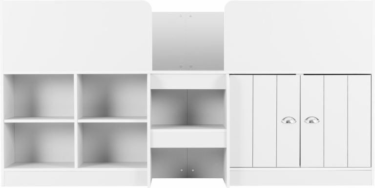 Orlando Low Sleeper Bed - White