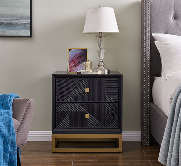 Orlando 2 Drawer Side Table