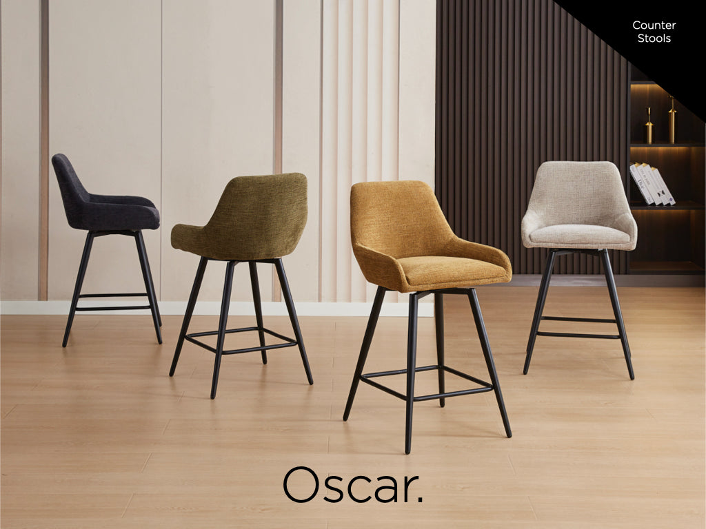 Oscar Counter Stool Set of 2