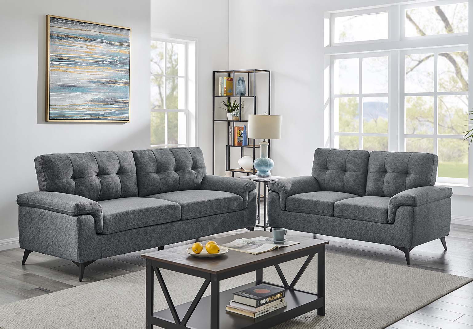 Ottawa Sofas - Dark Grey