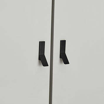 Pasadena 2 Door Drinks Cabinet - Cool Grey