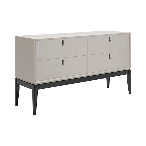 Pasadena Chest of 4 Drawers - Flannel Grey