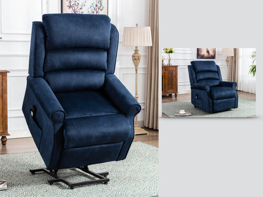 Penrith Blue Lift & Tilt Recliner (Dual Motor)