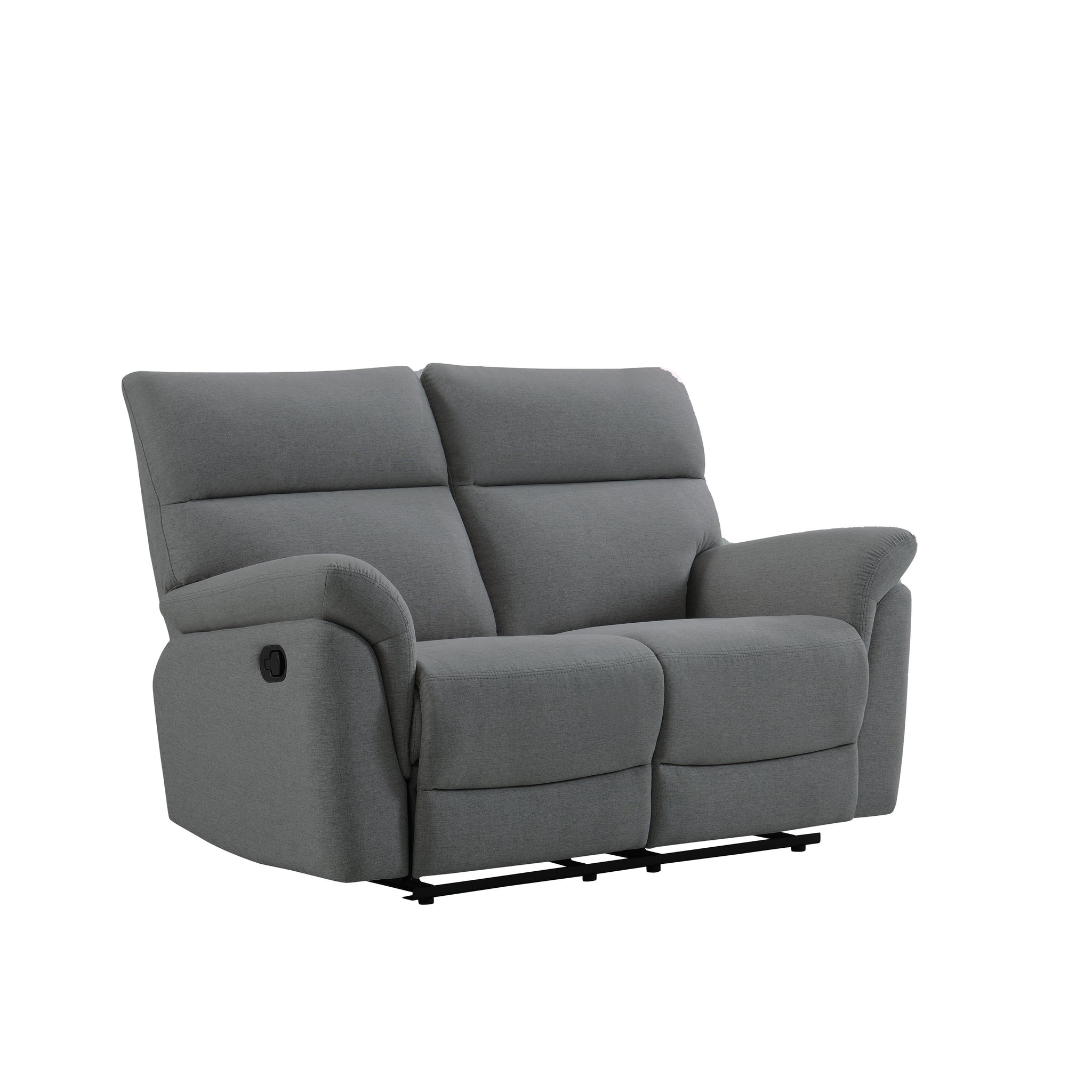 Phoenix Fabric Reclining 2 Seater Sofa - Anthracite