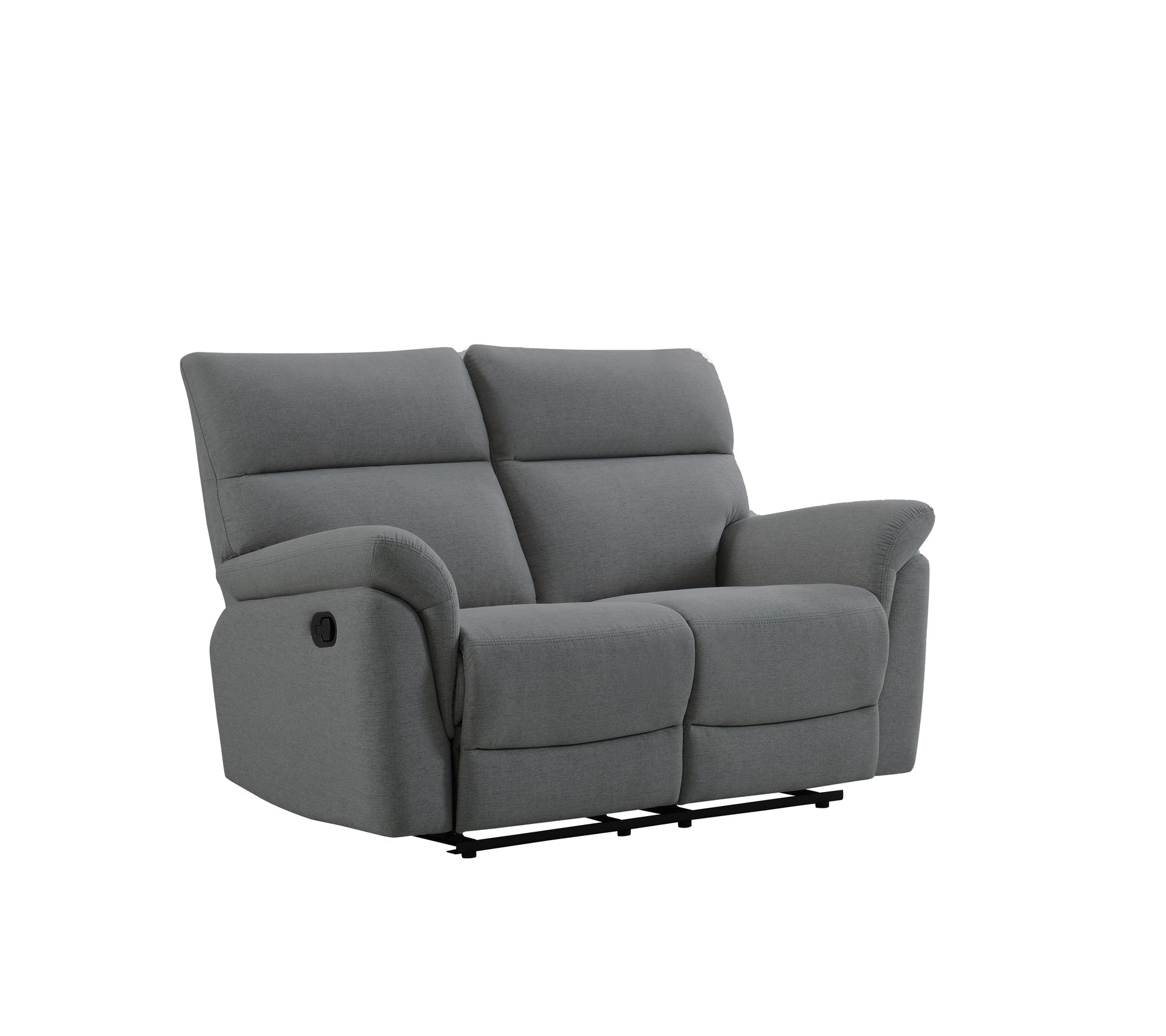 Phoenix Fabric Reclining 2 Seater Sofa - Anthracite