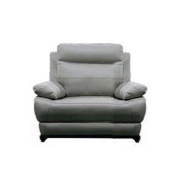 Phoenix Recliner Sofas – Light Grey (Leather Aire)