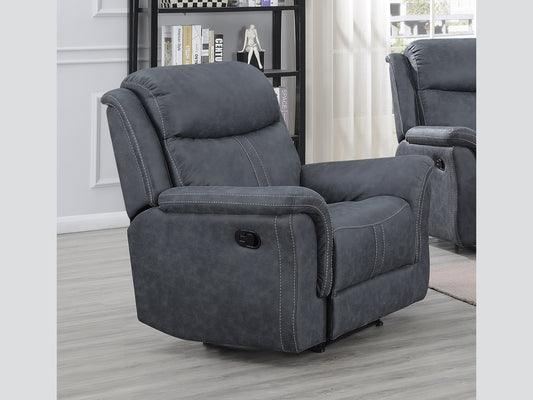 Portland Reclining Chair - Slate Grey