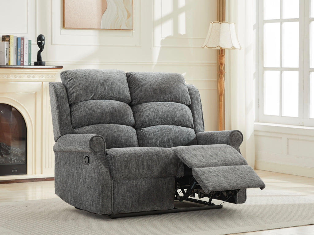 Regency 3+2 Manual Recliner Sofa Suite - Anthracite