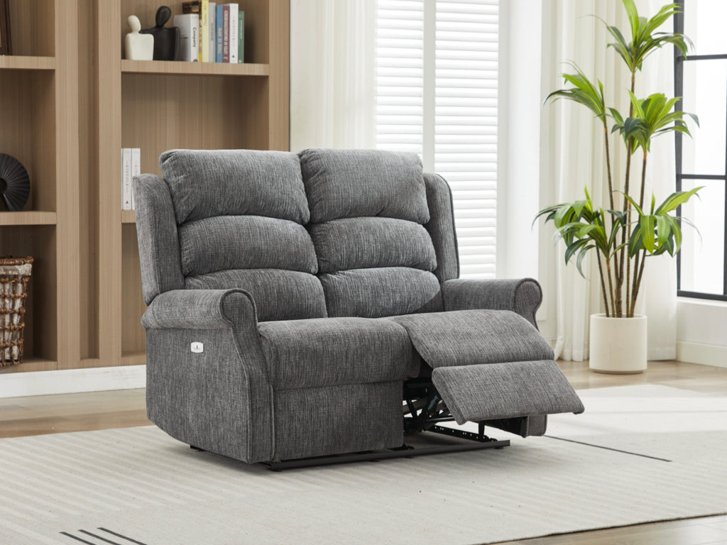 Regency 2 Seater Electric Sofa - Anthracite