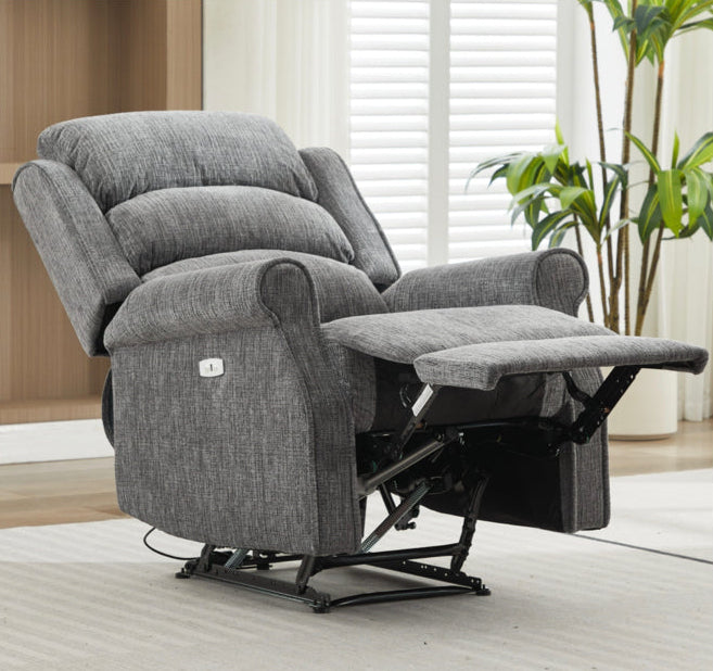 Regency Electric Reclining Armchair- Anthracite