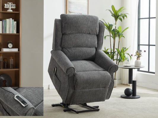 Regency Electric Lift & Tilt Single Motor Armchair -Anthracite