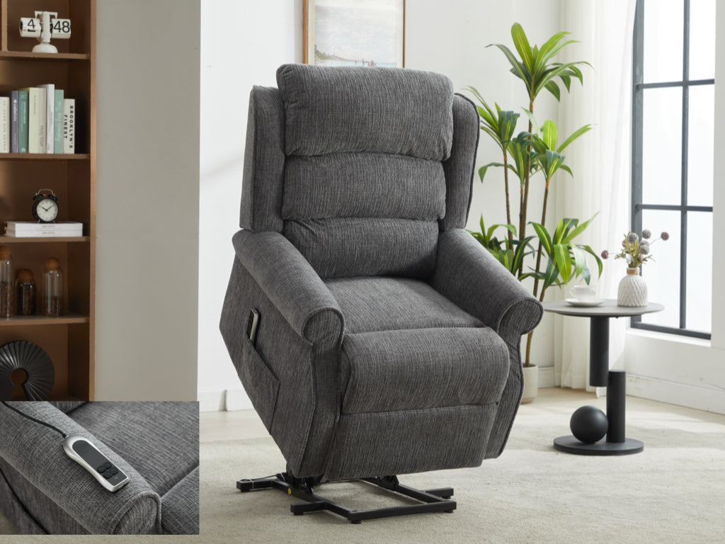 Regency Electric Lift & Tilt Dual Motor Armchair -Anthracite