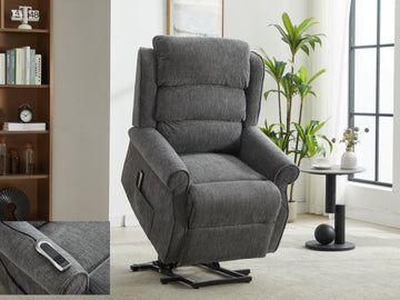 Regency Electric Lift & Tilt Dual Motor Armchair -Anthracite
