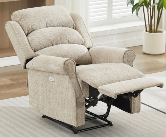Regency 3+1+1 Electric Sofa Suite- Rabbit