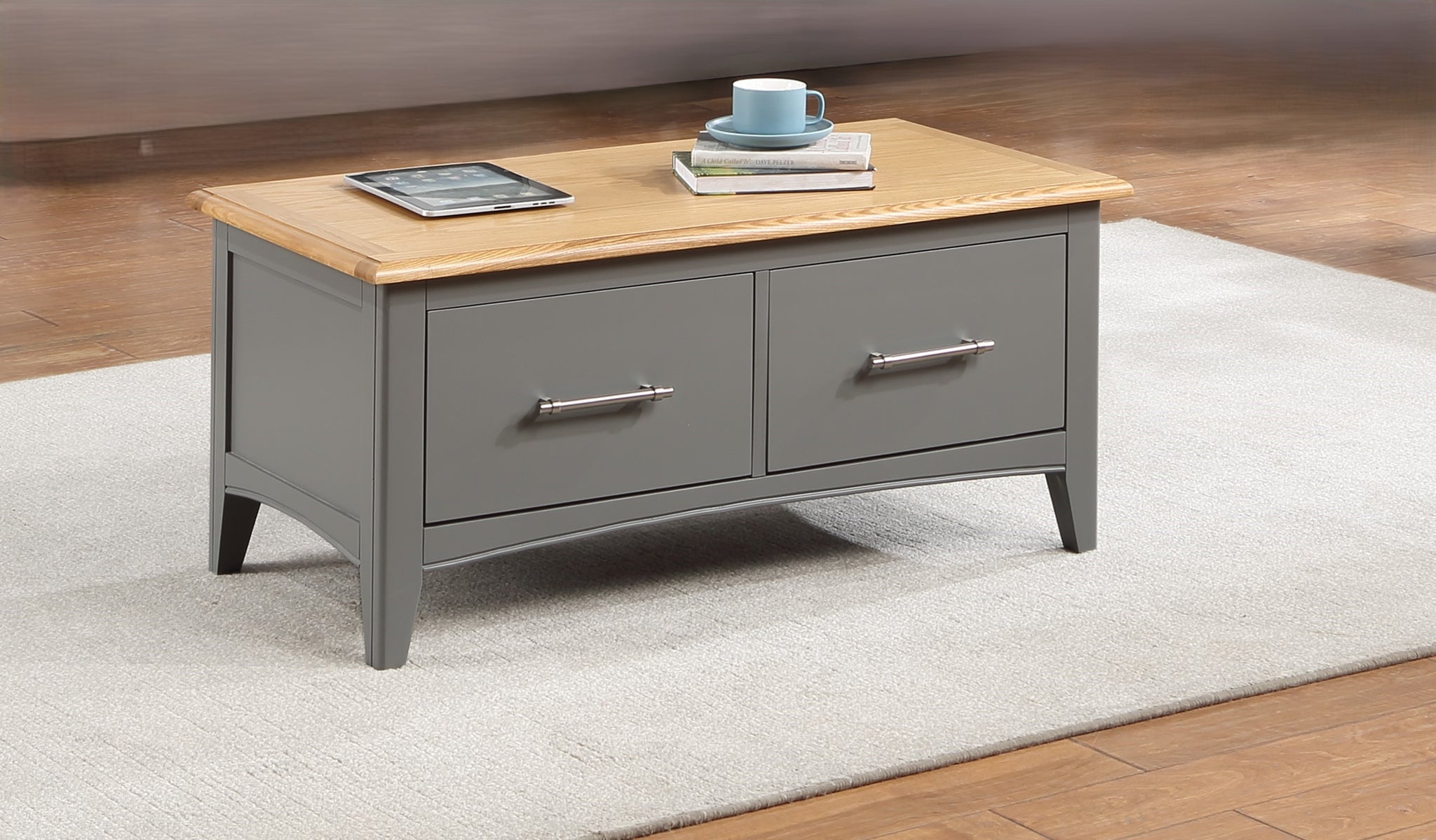 Rossmore Painted 2 Drawer Coffee Table