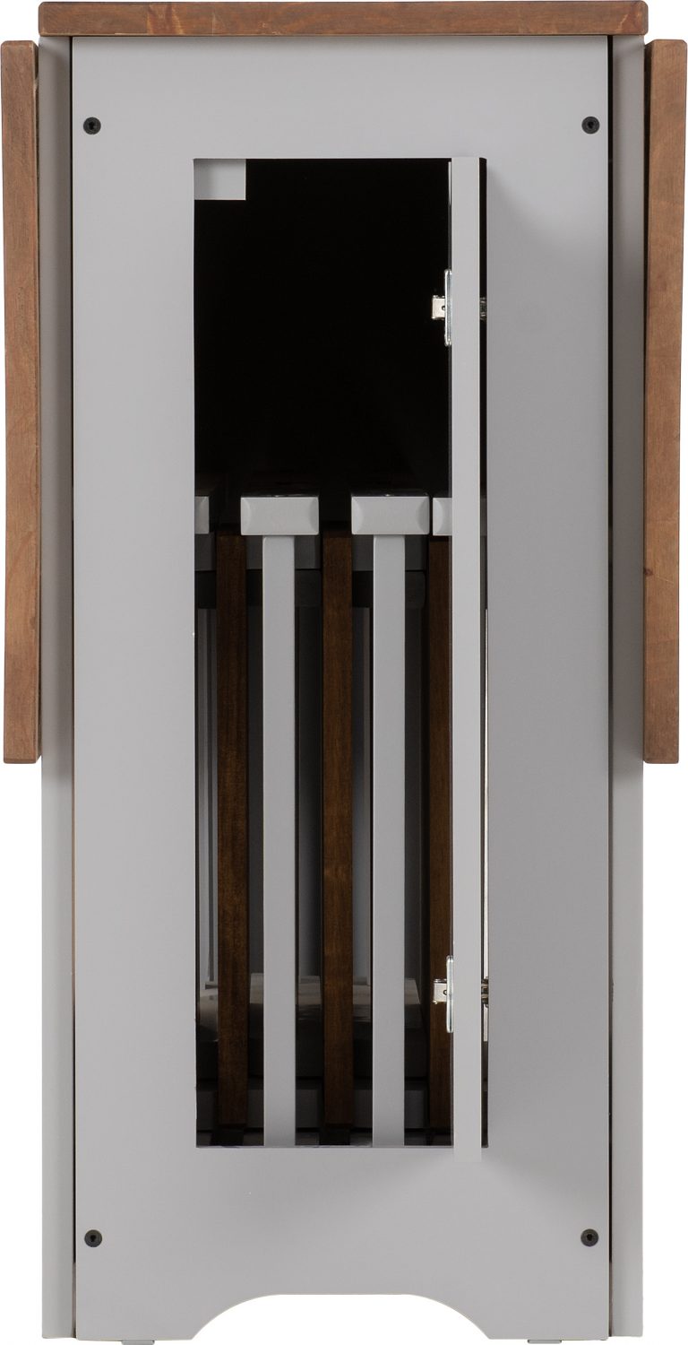 Santos Butterfly Dining Set - Slate Grey/Distressed Waxed Pine