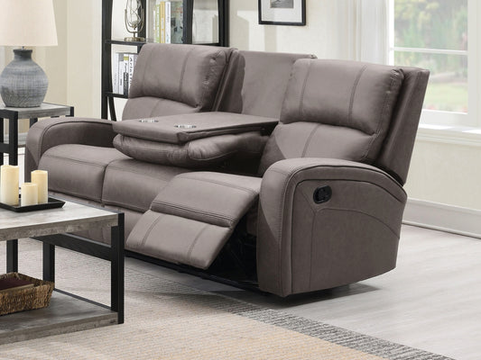 Silverton 3 Seater Soda with Console - Taupe