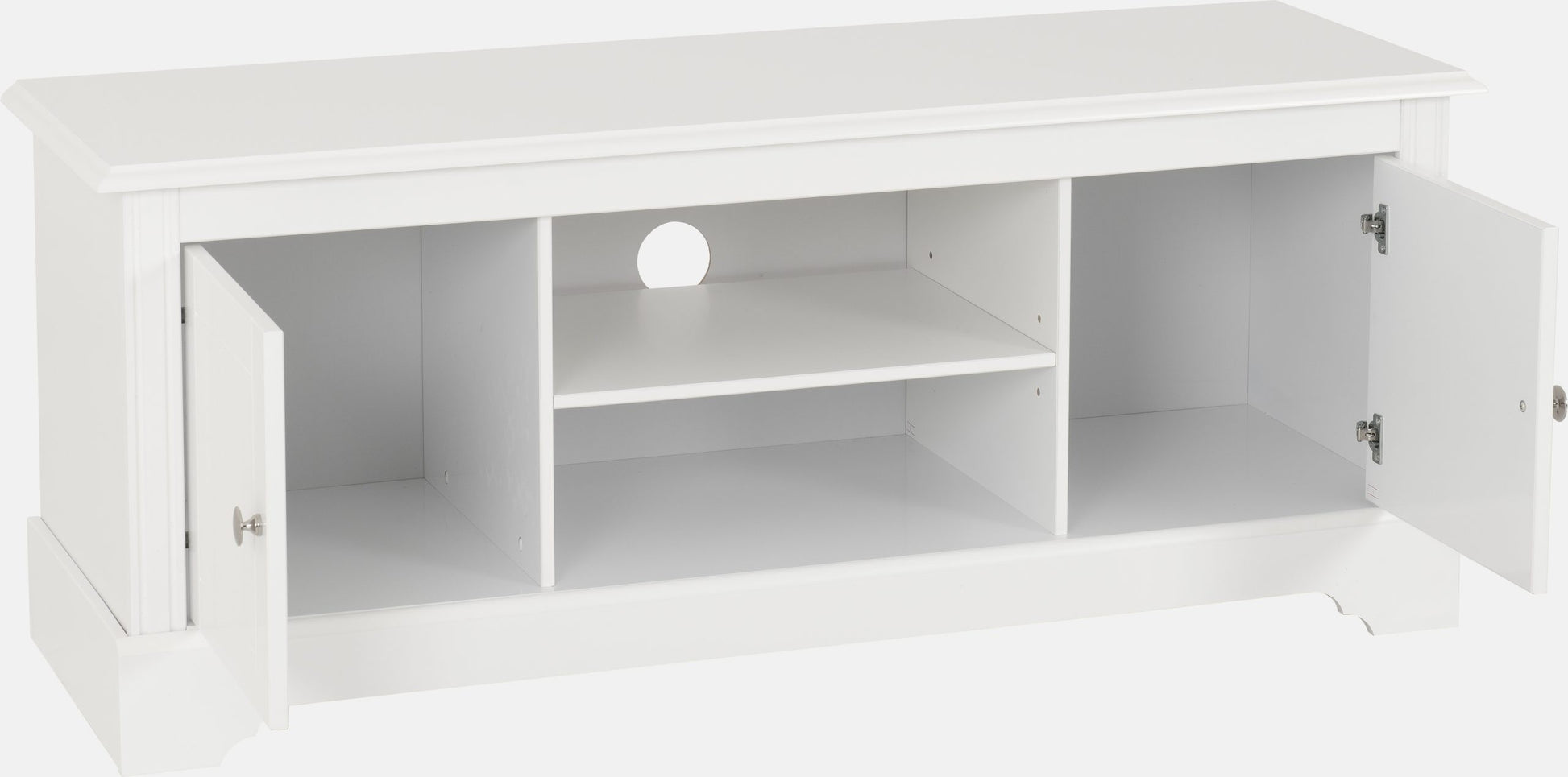 Stratford 2 Door TV Unit - White