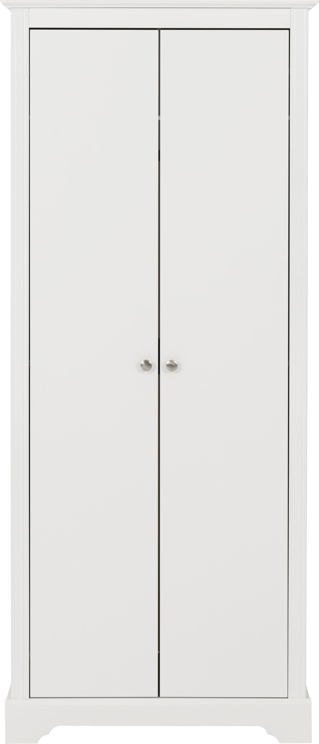 Stratford 2 Door Wardrobe – White