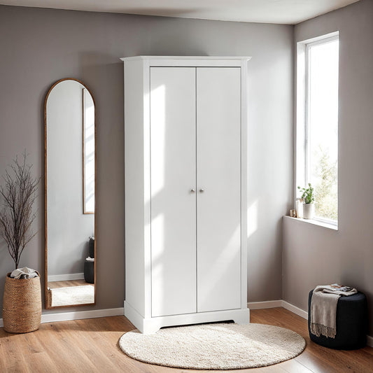 Stratford 2 Door Wardrobe – White