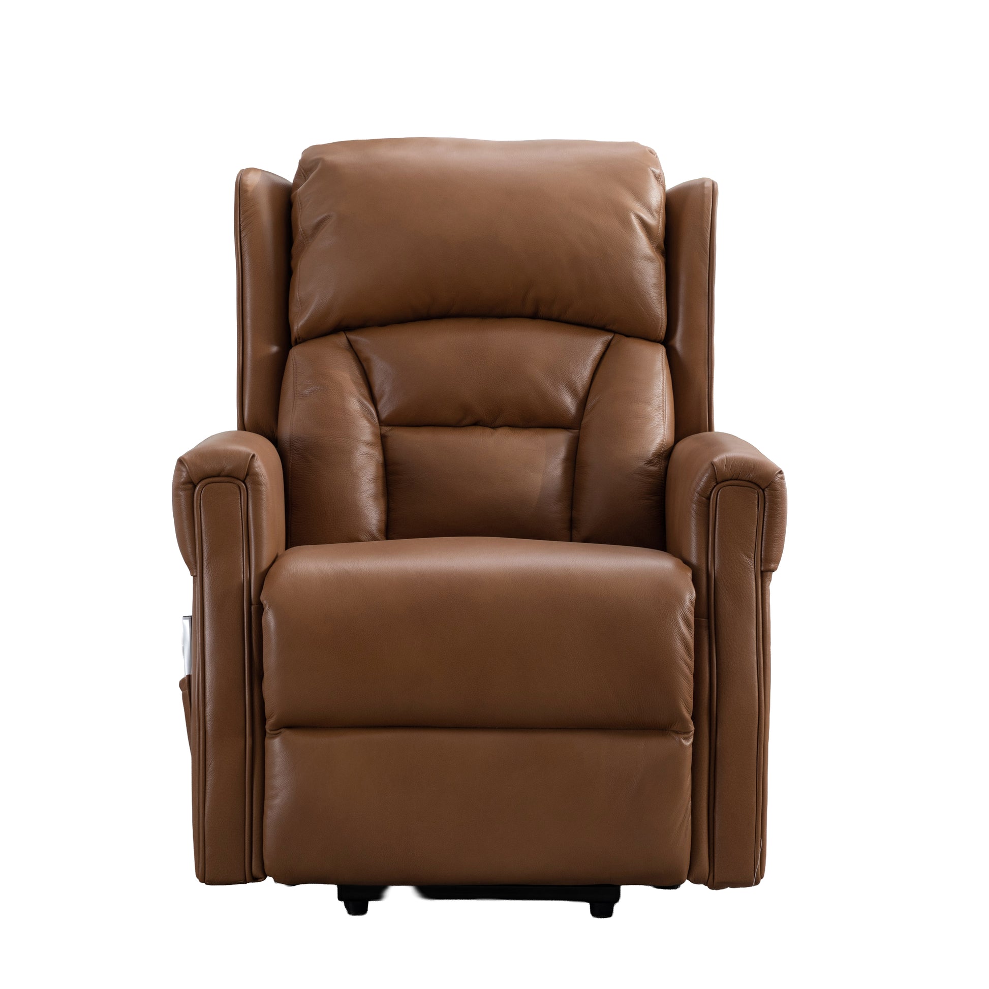 Sandringham Dual Motor Lift & Tilt Electric Recliner - Camel Leather