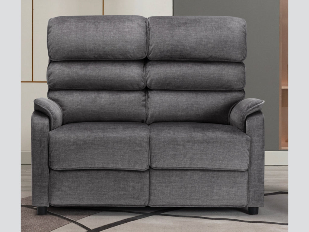 Savoy 2 Seater Fixed Grey