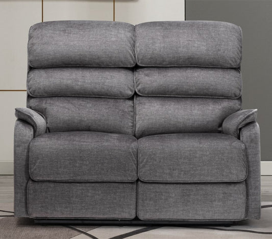 Savoy Electric Recliner 2 Seater Sofa - Grey