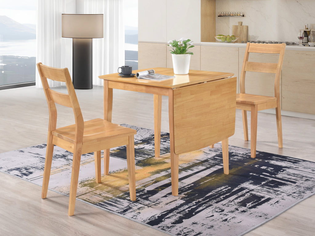 Seattle Dropleaf Dining Set (Table + 4 chairs)