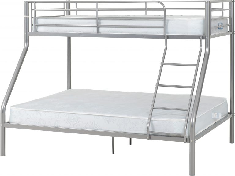 Tandi Triple Sleeper Bunk Bed - Silver
