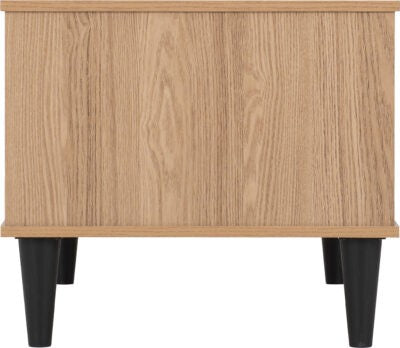 Tessa 1 Door Coffee Table - Natural Oak Effect
