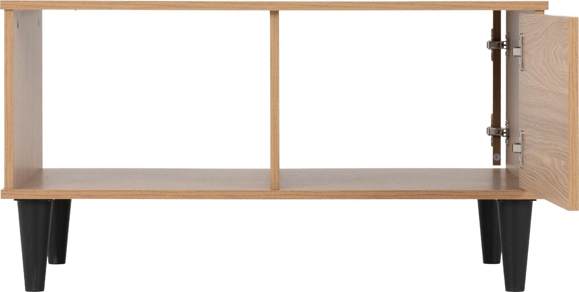 Tessa 1 Door Coffee Table - Natural Oak Effect